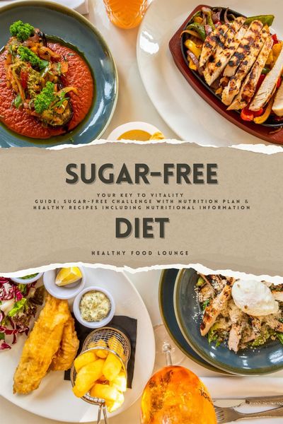 Produktbild: Sugar-Free Diet: Your Key to Vitality (Guide: Sugar-Free Challenge with Nutrition Plan and Healthy Recipes Including Nutritional Information)