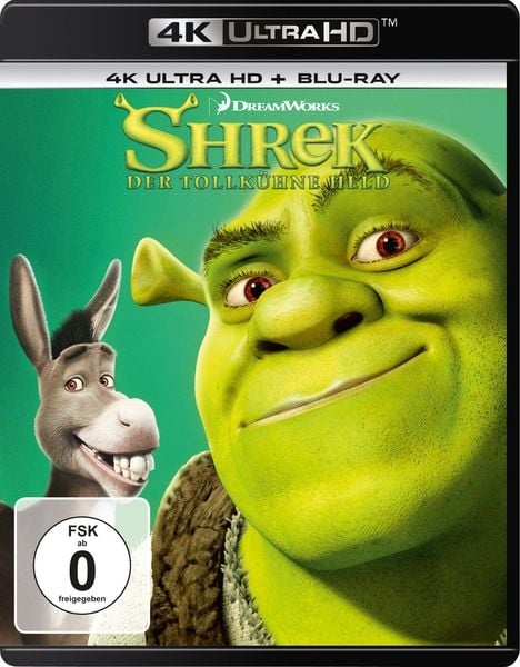 Shrek - Der tollkühne Held (4K Ultra HD) (+ Blu-ray 2D)