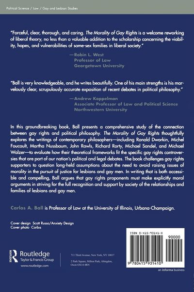 Produktbild: The Morality of Gay Rights