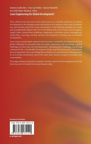 Produktbild: Lean Engineering for Global Development