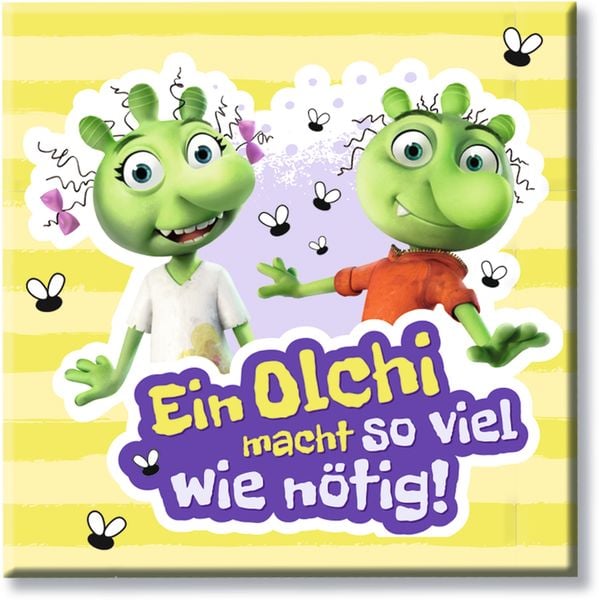 "Die Olchis. Magnet ""So viel wie nötig"""