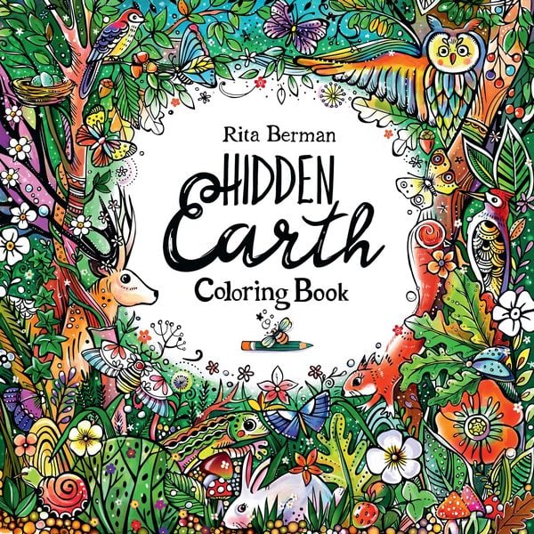 Produktbild: Hidden Earth Coloring Book