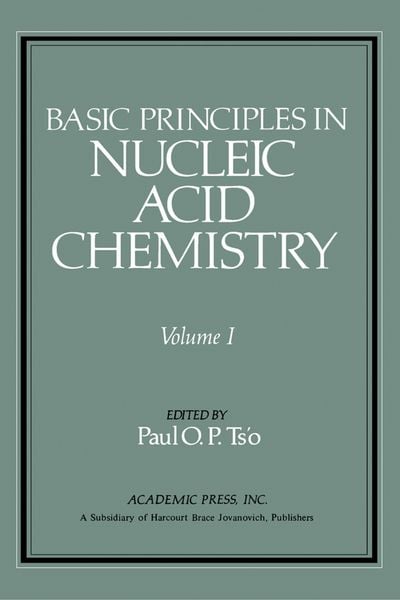 Produktbild: Basic Principles in Nucleic Acid Chemistry V1