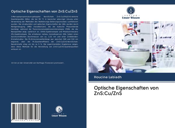 Produktbild: Optische Eigenschaften von ZnS:Cu/ZnS
