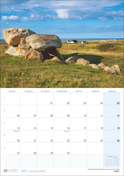 Produktbild: Sylt &hellip; wie ich es liebe Kalender 2027