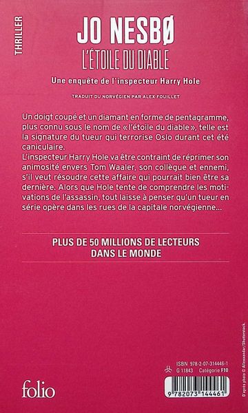 Produktbild: L'&eacute;toile du diable. Une enqu&ecirc;te de l'inspecteur Harry Hole