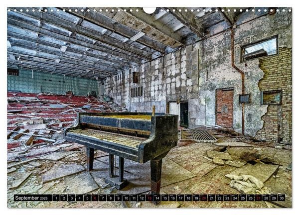 Produktbild: Chernobyl - The exclusion zone (Wall Calendar 2026 DIN A3 landscape), CALVENDO 12 Month Wall Calendar