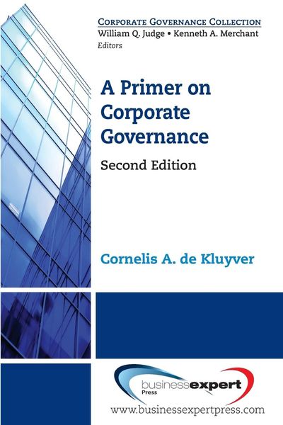 Produktbild: A Primer on Corporate Governance, Second Edition