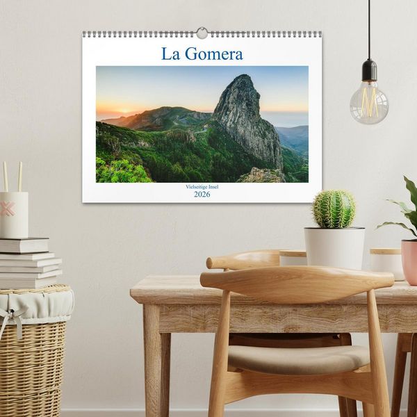 Produktbild: La Gomera - Vielseitige Insel (Wandkalender 2026 DIN A3 quer), CALVENDO Monatskalender
