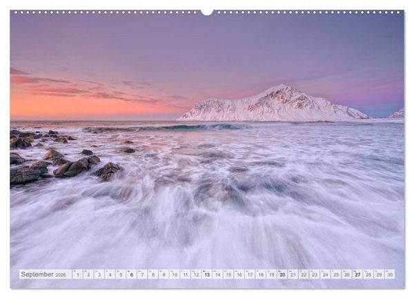 Produktbild: Traumziel Lofoten (Wandkalender 2026 DIN A2 quer), CALVENDO Monatskalender