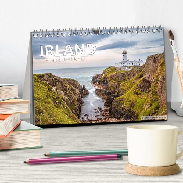 Produktbild: Irland, Land des Lichts (Tischkalender 2026 DIN A5 quer), CALVENDO Monatskalender