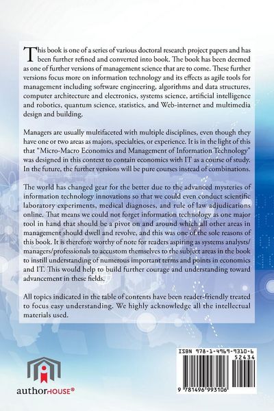 Produktbild: Management Science Featuring Micro-Macro Economics and Management of Information Technology