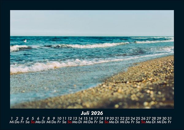 Produktbild: Str&auml;nde der Welt 2026 Fotokalender DIN A5
