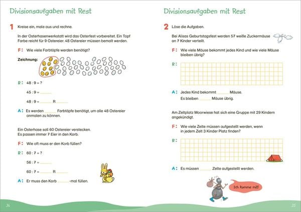 Produktbild: Fit f&uuml;r Textaufgaben 3. Klasse. Mein &Uuml;bungsheft