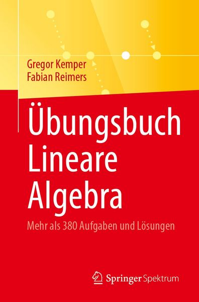 Produktbild: &Uuml;bungsbuch Lineare Algebra