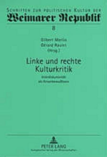 Produktbild: Linke und rechte Kulturkritik