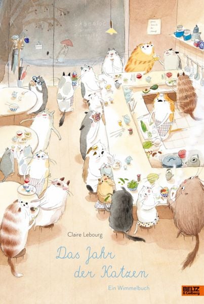 Produktbild: Das Jahr der Katzen. Ein Wimmelbuch