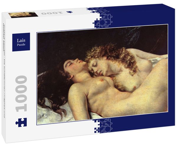Produktbild: Lais Puzzle Gustave Courbet - Die Schl&auml;ferinnen (Tr&auml;gheit und Wollust), Detail 1000 Teile