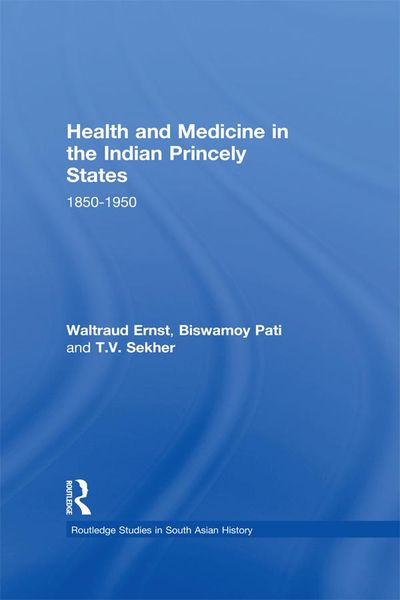 Produktbild: Health and Medicine in the Indian Princely States