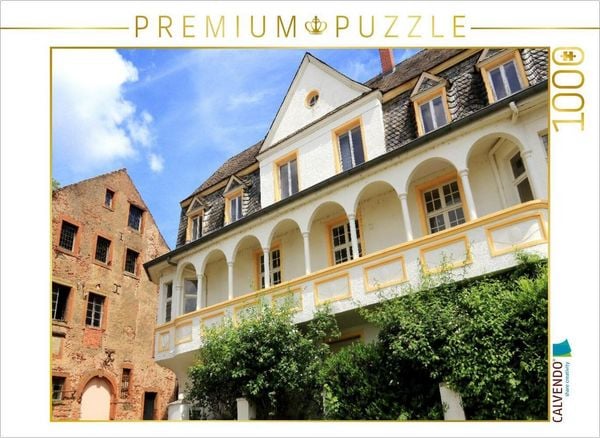 CALVENDO Puzzle Architektonische Gegensätze im Staden in Saarburg | 1000 Teile Lege-Größe 64x48cm Foto-Puzzle für glückliche Stunden