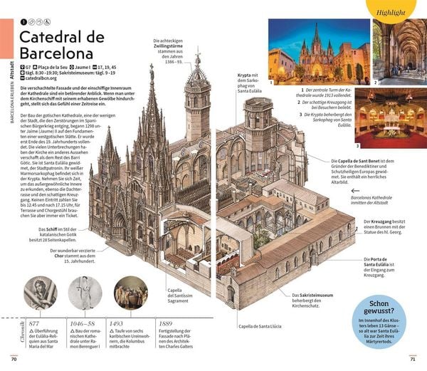 Produktbild: Vis-&agrave;-Vis Reisef&uuml;hrer Barcelona & Katalonien