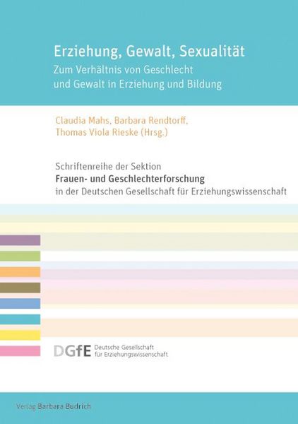 Produktbild: Erziehung, Gewalt, Sexualit&auml;t