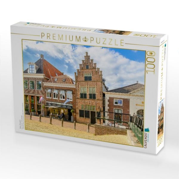 Produktbild: CALVENDO Puzzle Edam, Damplein | 1000 Teile Lege-Gr&ouml;&szlig;e 64x48cm Foto-Puzzle f&uuml;r gl&uuml;ckliche Stunden