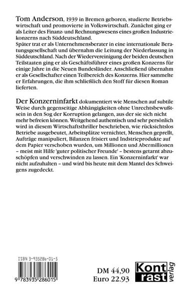 Produktbild: Der Konzerninfarkt