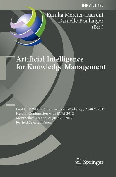 Produktbild: Artificial Intelligence for Knowledge Management
