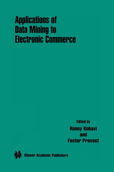 Produktbild: Applications of Data Mining to Electronic Commerce