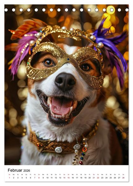 Produktbild: Hunde haben Spa&szlig; (Tischkalender 2026 DIN A5 hoch), CALVENDO Monatskalender
