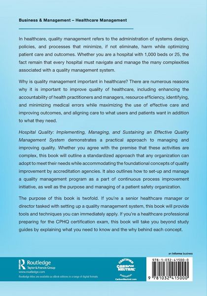 Produktbild: Hospital Quality