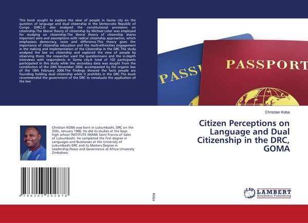 Produktbild: Citizen Perceptions on Language and Dual Citizenship in the DRC, GOMA