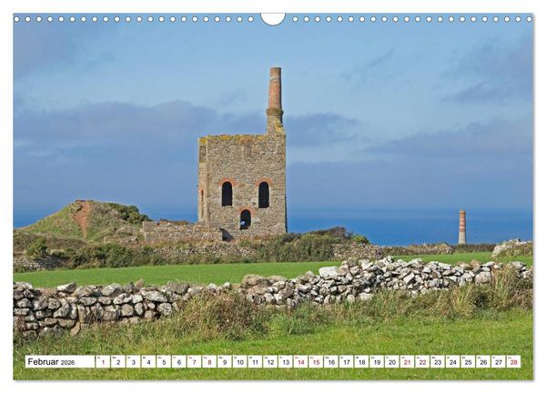 Produktbild: Faszinierende Ansichten von Cornwall (Wandkalender 2026 DIN A3 quer), CALVENDO Monatskalender