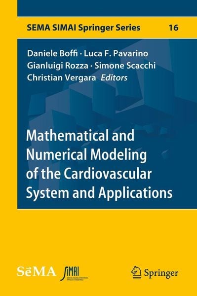 Produktbild: Mathematical and Numerical Modeling of the Cardiovascular System and Applications