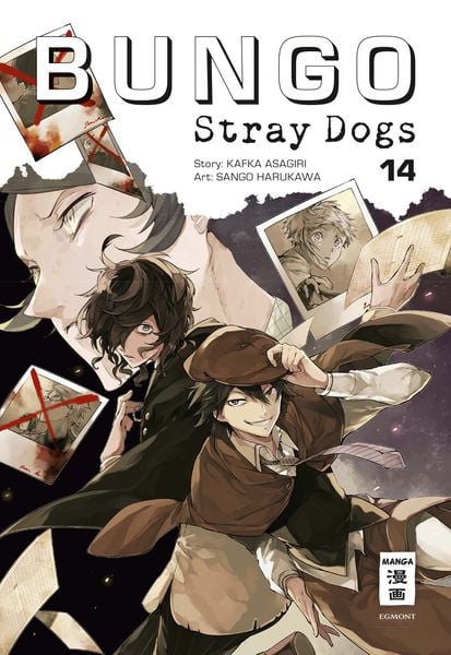 Bungo Stray Dogs 14, Taschenbuch von Kafka Asagiri,Sango Harukawa, Egmont Manga, 978-3-7704-5895-0
