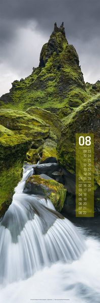 Produktbild: Island Vertikal Kalender 2027