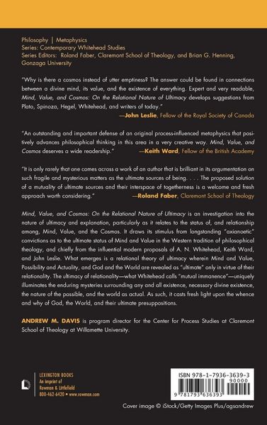 Produktbild: Mind, Value, and Cosmos