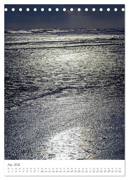 Produktbild: J&uuml;tlands Nordsee (Tischkalender 2026 DIN A5 hoch), CALVENDO Monatskalender