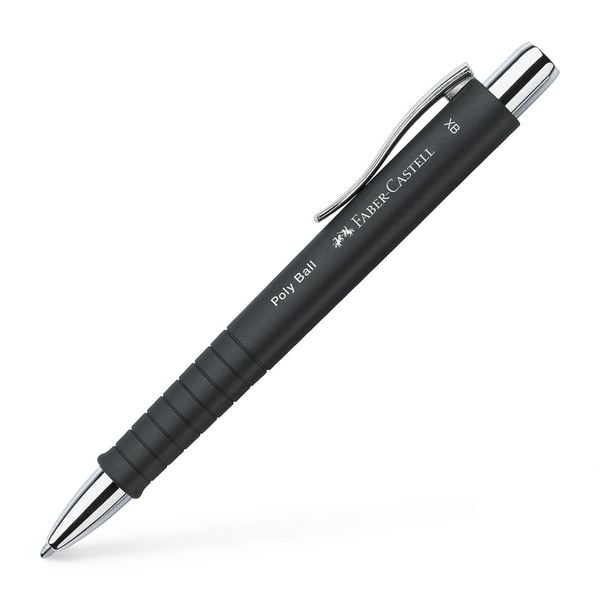 Produktbild: Faber-Castell Kugelschreiber Poly Ball XB schwarz