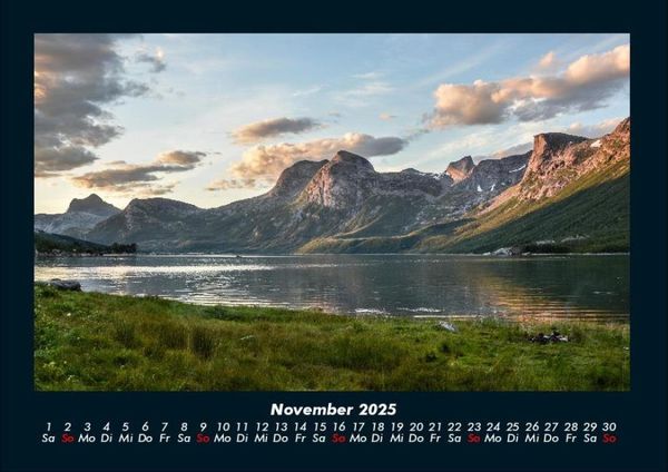 Produktbild: Bergige Welten 2025 Fotokalender DIN A4