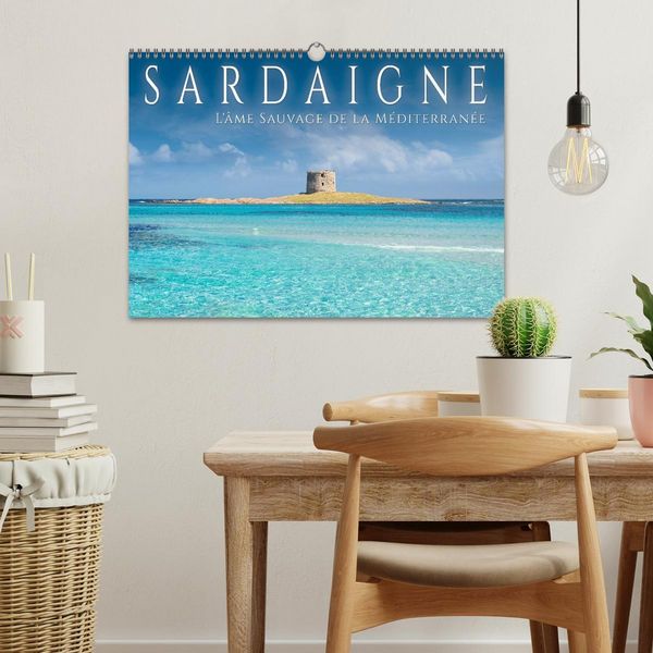 Produktbild: Sardaigne - L'&acirc;me sauvage de la M&eacute;diterran&eacute;e (Calendrier mural 2026 DIN A3 vertical), CALVENDO calendrier mensuel