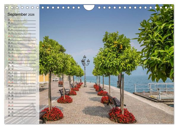 Produktbild: GARDASEE Idyllische Orte (Wandkalender 2026 DIN A4 quer), CALVENDO Monatskalender