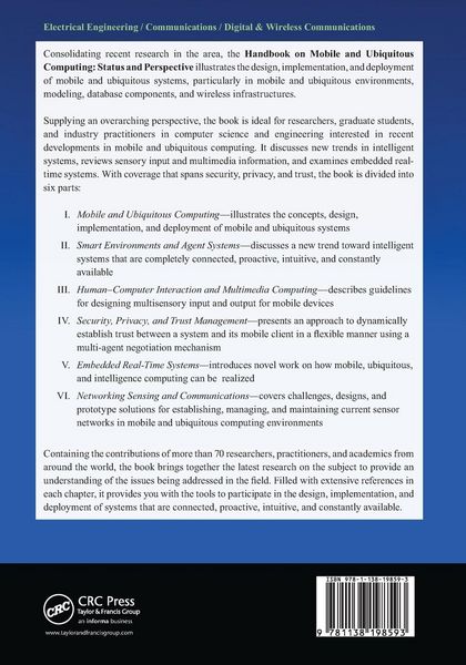 Produktbild: Handbook on Mobile and Ubiquitous Computing