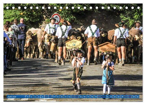 Produktbild: Allg&auml;u - Perle im S&uuml;den (Tischkalender 2026 DIN A5 quer), CALVENDO Monatskalender