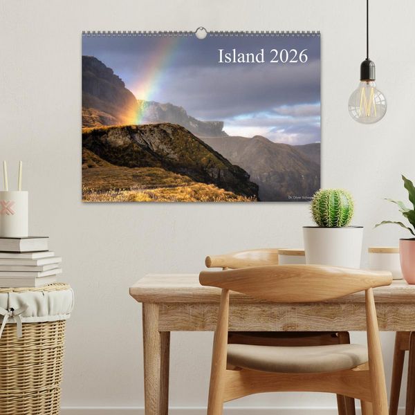 Produktbild: Island 2026 (Wandkalender 2026 DIN A3 quer), CALVENDO Monatskalender