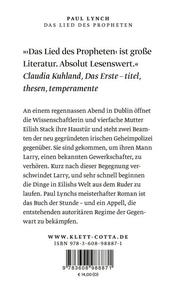 Produktbild: Das Lied des Propheten