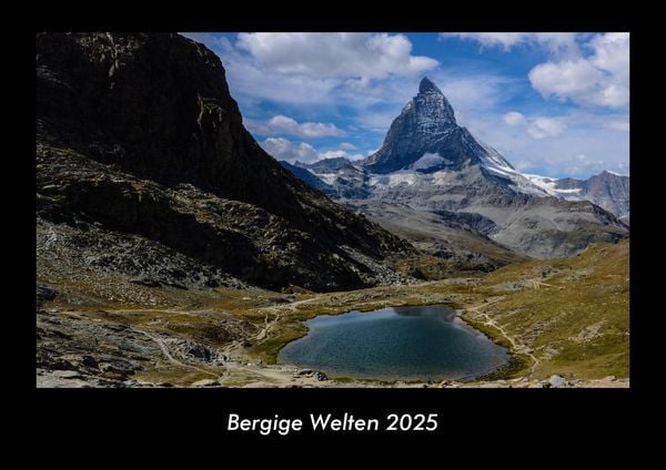 Produktbild: Bergige Welten 2025 Fotokalender DIN A3