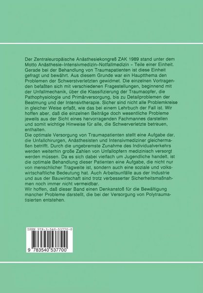 Produktbild: Der Schwerstverletzte
