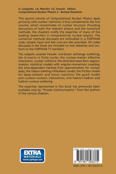Produktbild: Computational Nuclear Physics 2